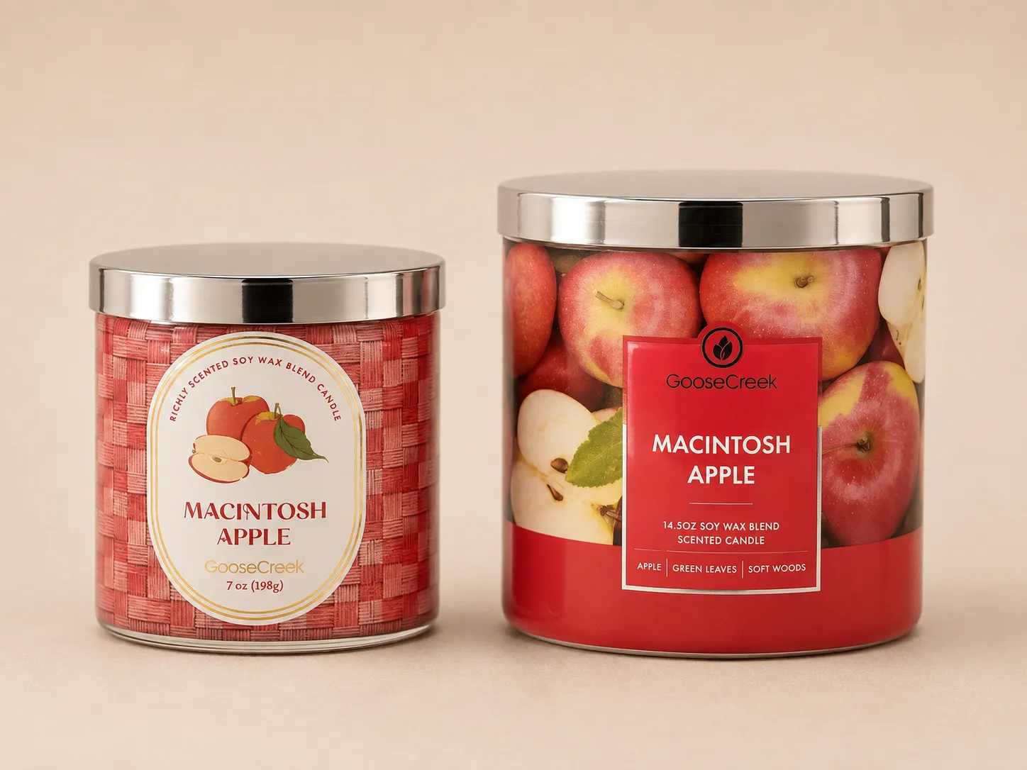Macintosh Apple Candle
