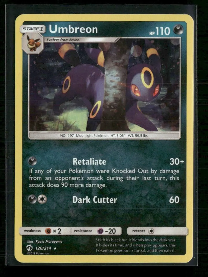 Blister Exclusives Umbreon (Cosmo Holo) #120/214