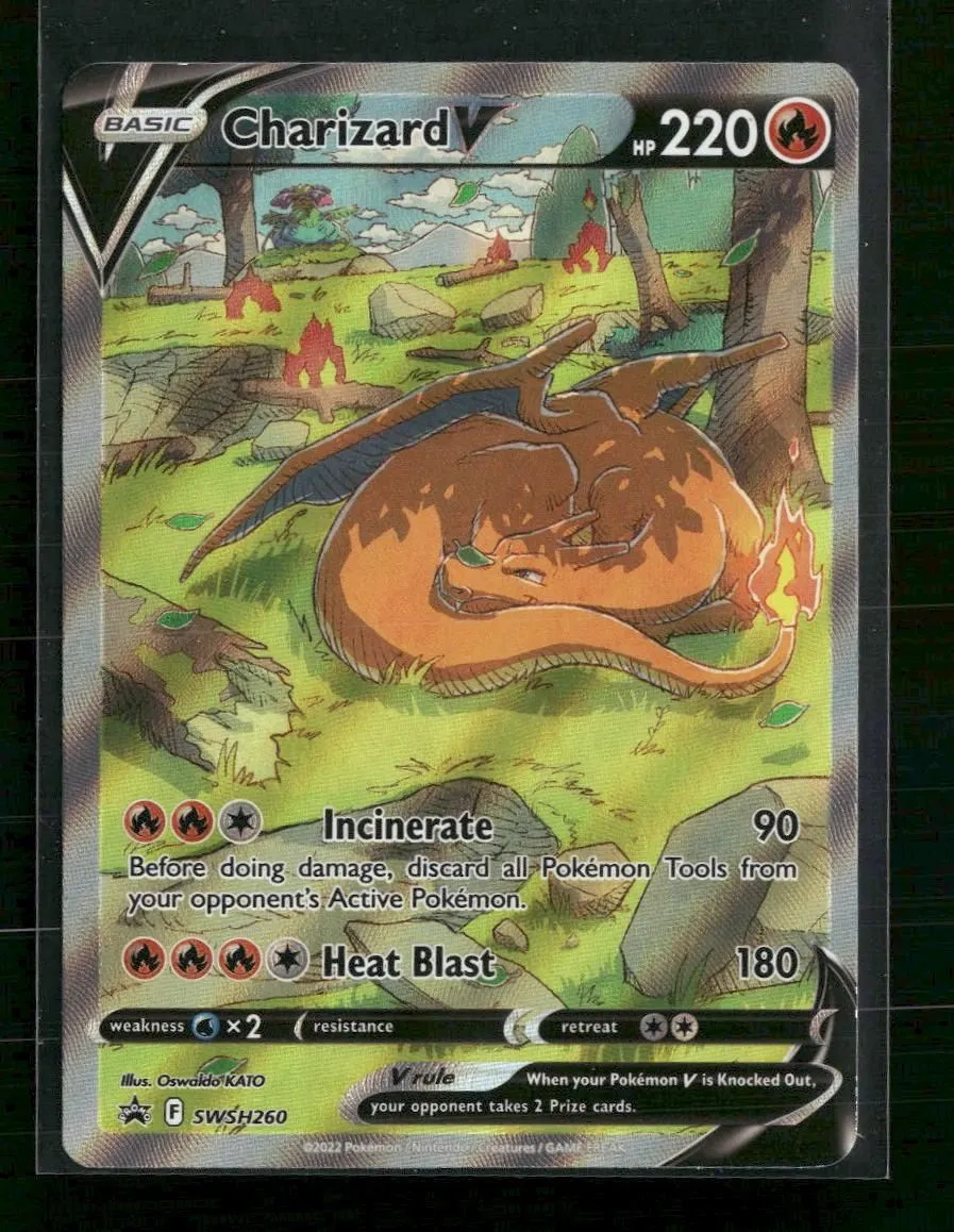 SWSH: Sword & Shield Promo Cards Charizard V #SWSH260