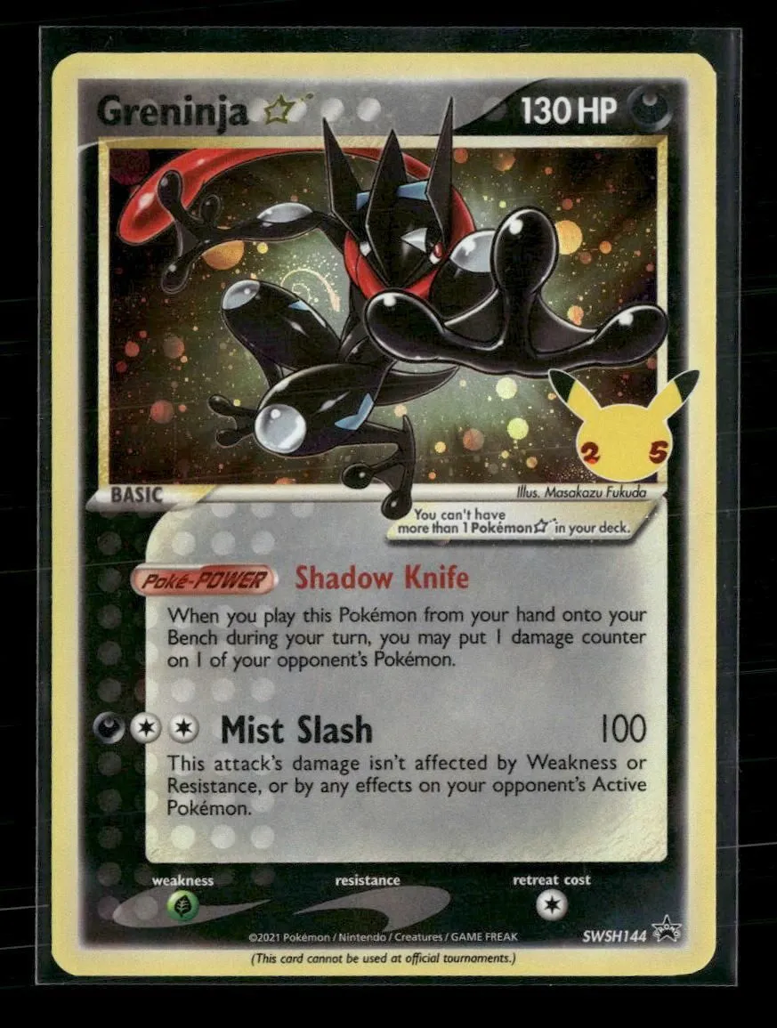 SWSH: Sword & Shield Promo Cards Greninja Star #SWSH144