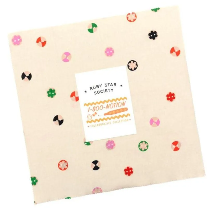 1-800-Notion 10" Layer Cake RS5207LC Ruby Star