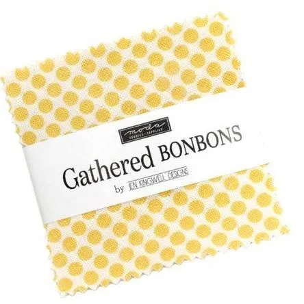 Gathered Bonbons 2.5" Mini Charm 18298MC Moda