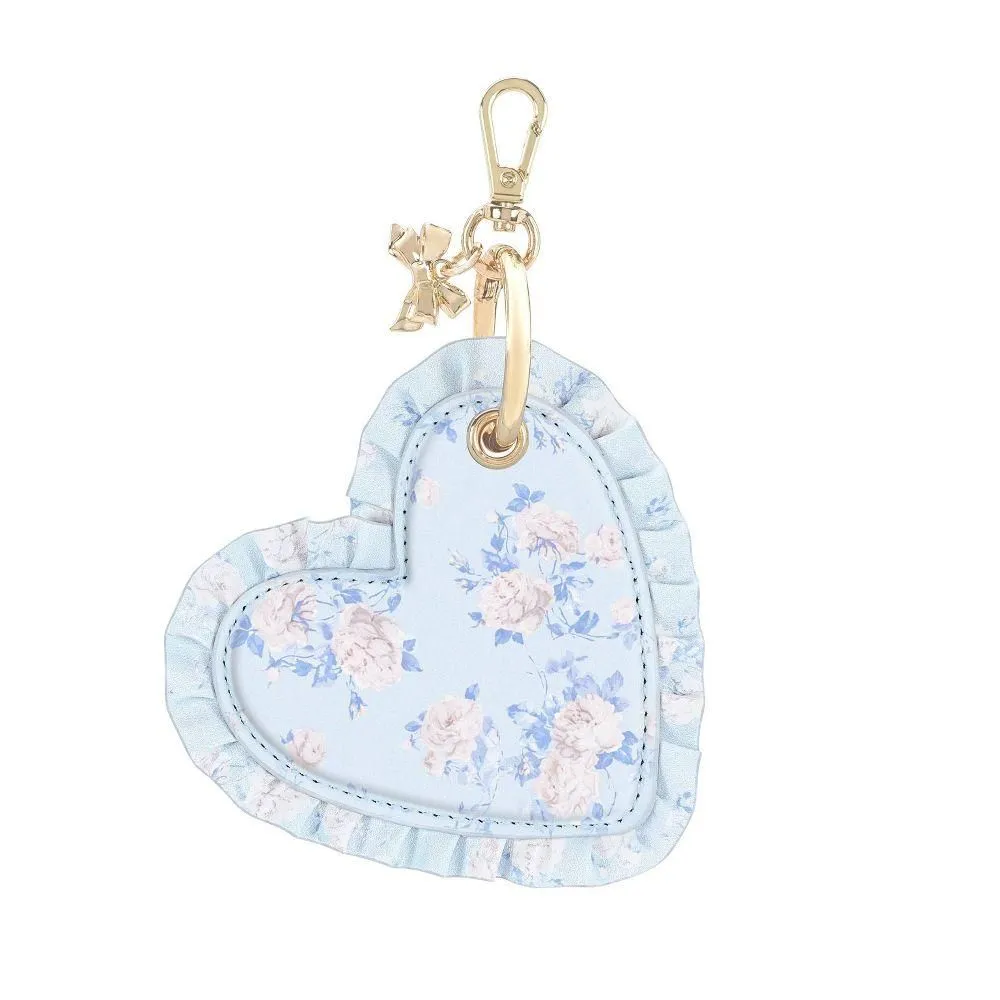 New Without Tags - Size: One Size - LoveShackFancy – Case-Mate Everblooming Rosettes Ruffled Heart AirTag