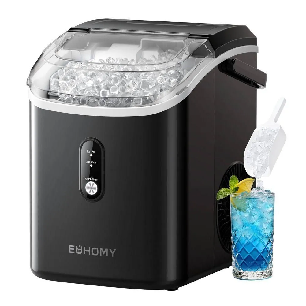New without box - EUHOMY Portable Nugget Ice Maker IM002-NBL