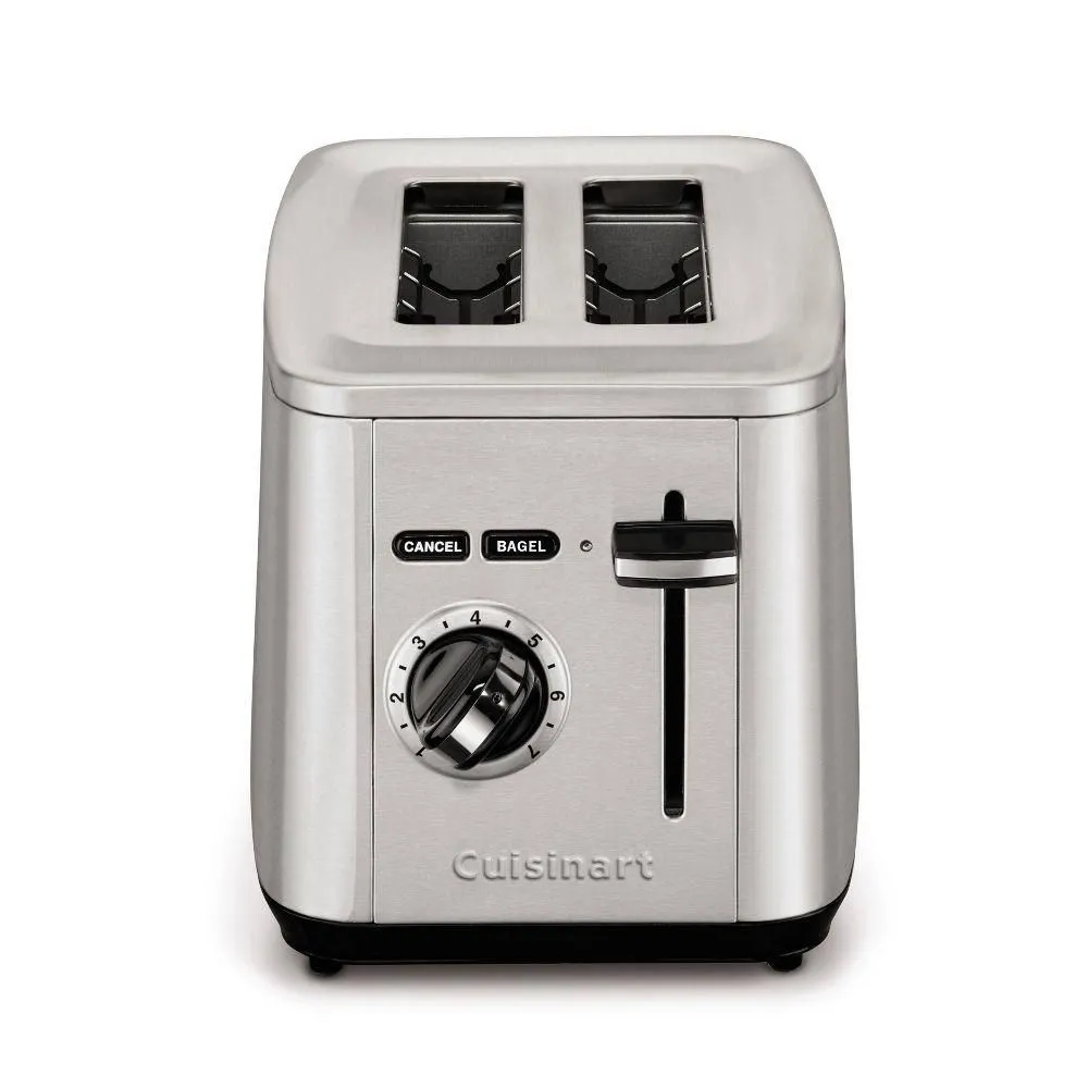 New without box - Cuisinart 2 Slice Classic Stainless Steel Toaster