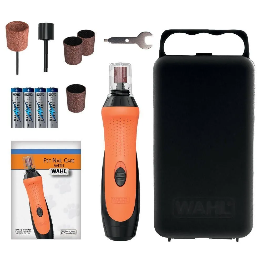 New without box - Wahl Grind and Smooth Cordless Battery Dog and Cat Nail Grinder Kit