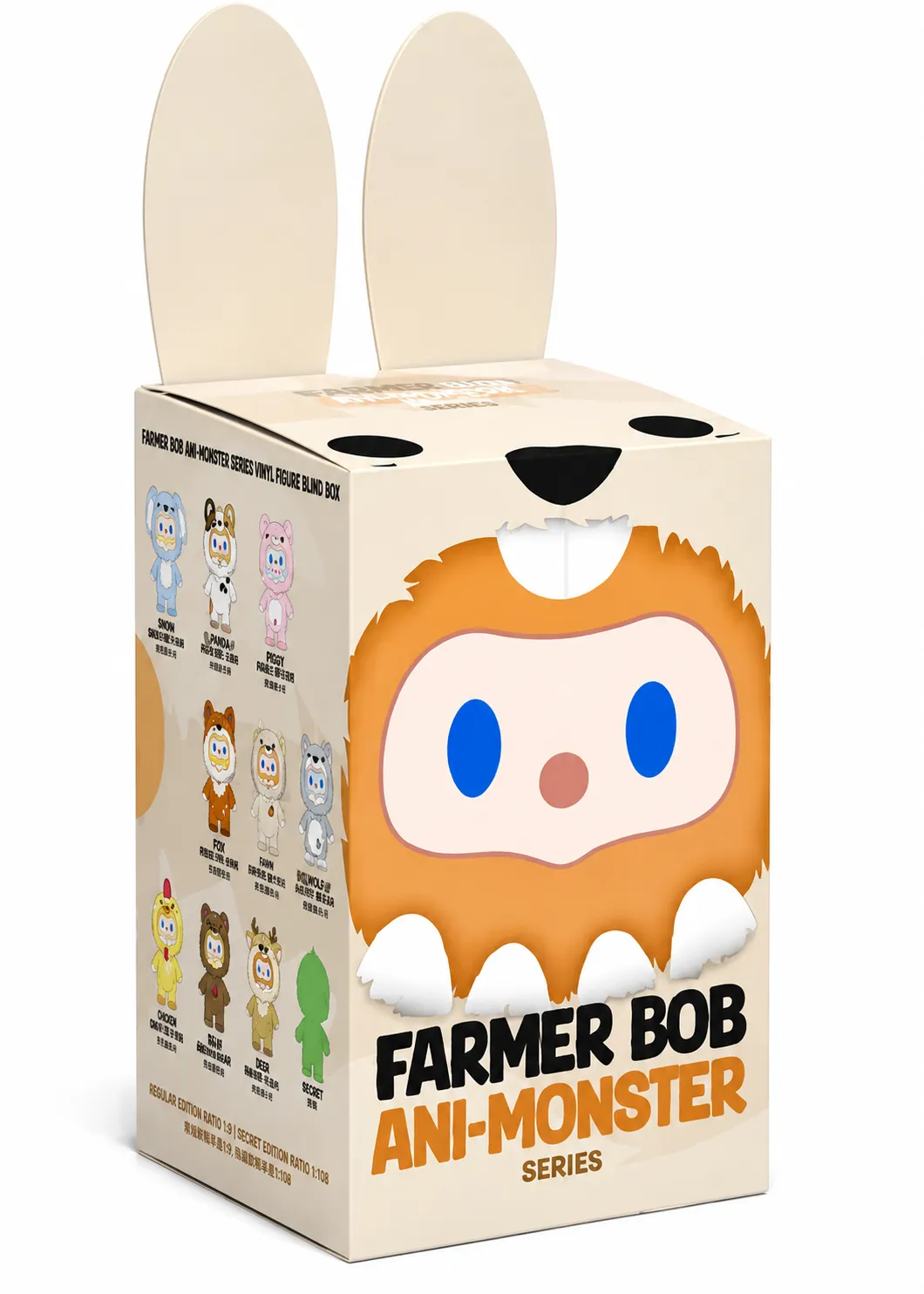 Finding Unicorn FARMER BOB Ani-Monster Series Vinyl Plush – Confirmed Characters