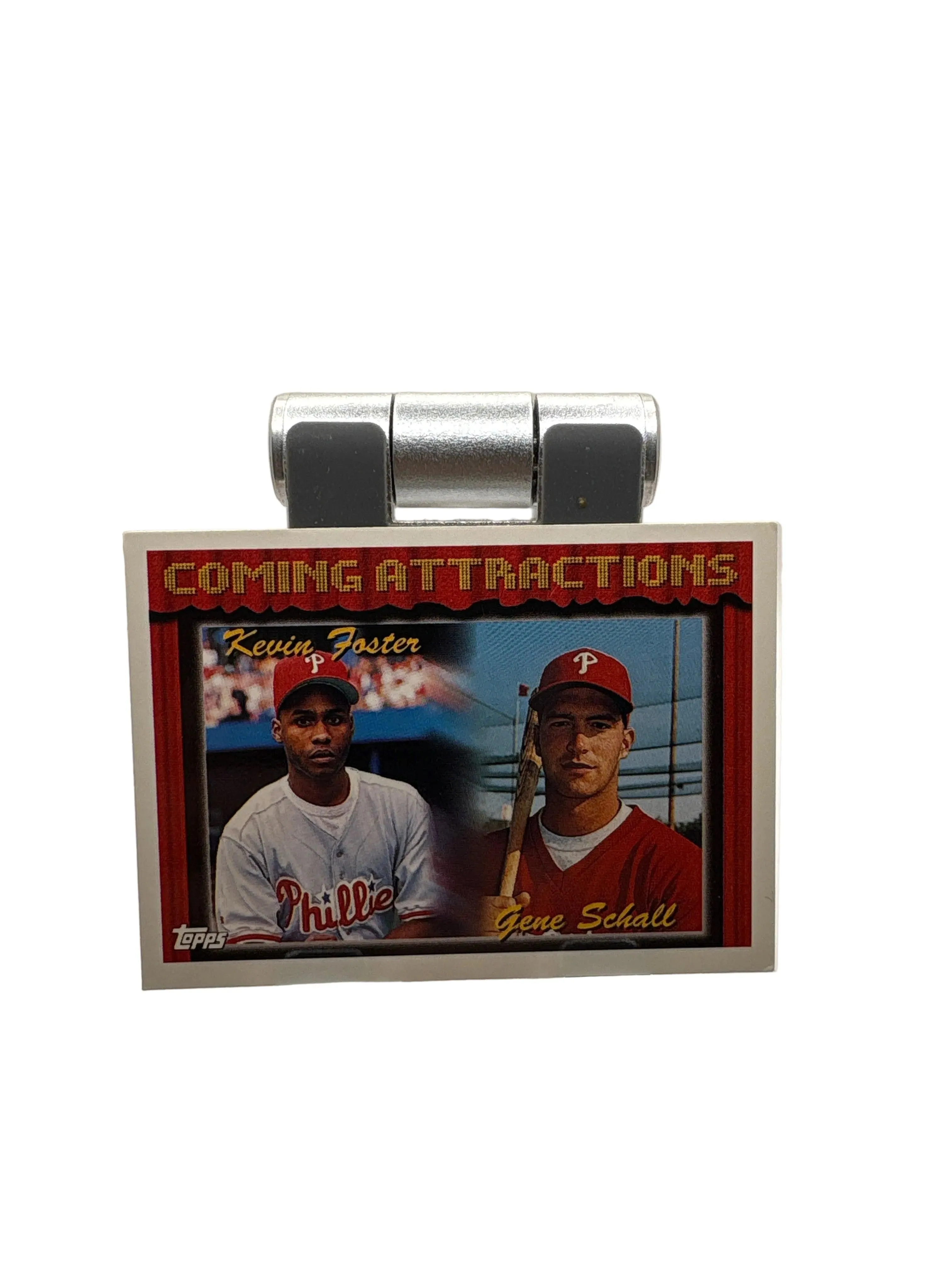Topps Kevin Foster Gene Schall