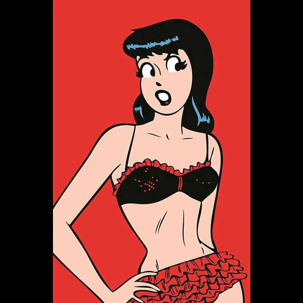 ARCHIE COMICS 85TH ANNIVERSARY PRESENTS BETTY & VERONICA SWIMSUIT SPECIAL (ONE SHOT) CVR F DAN DECARLO RED FOIL VERONICA PIN UP VAR