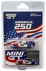 CHASE Mini GT Ford Mustang GTD America 250 1:64 Die-Cast USA Exclusive #MGT01301 #1301