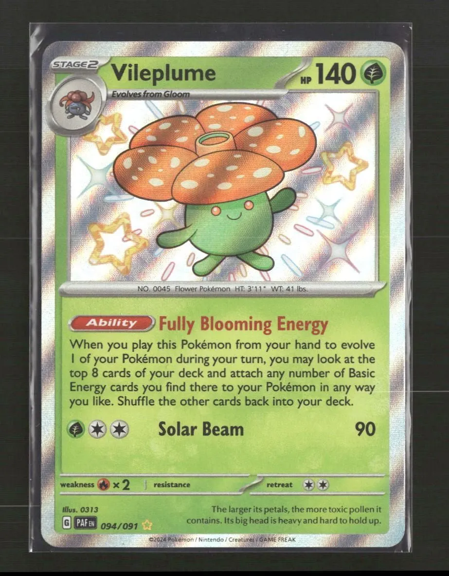 SV: Paldean Fates Vileplume #094/091