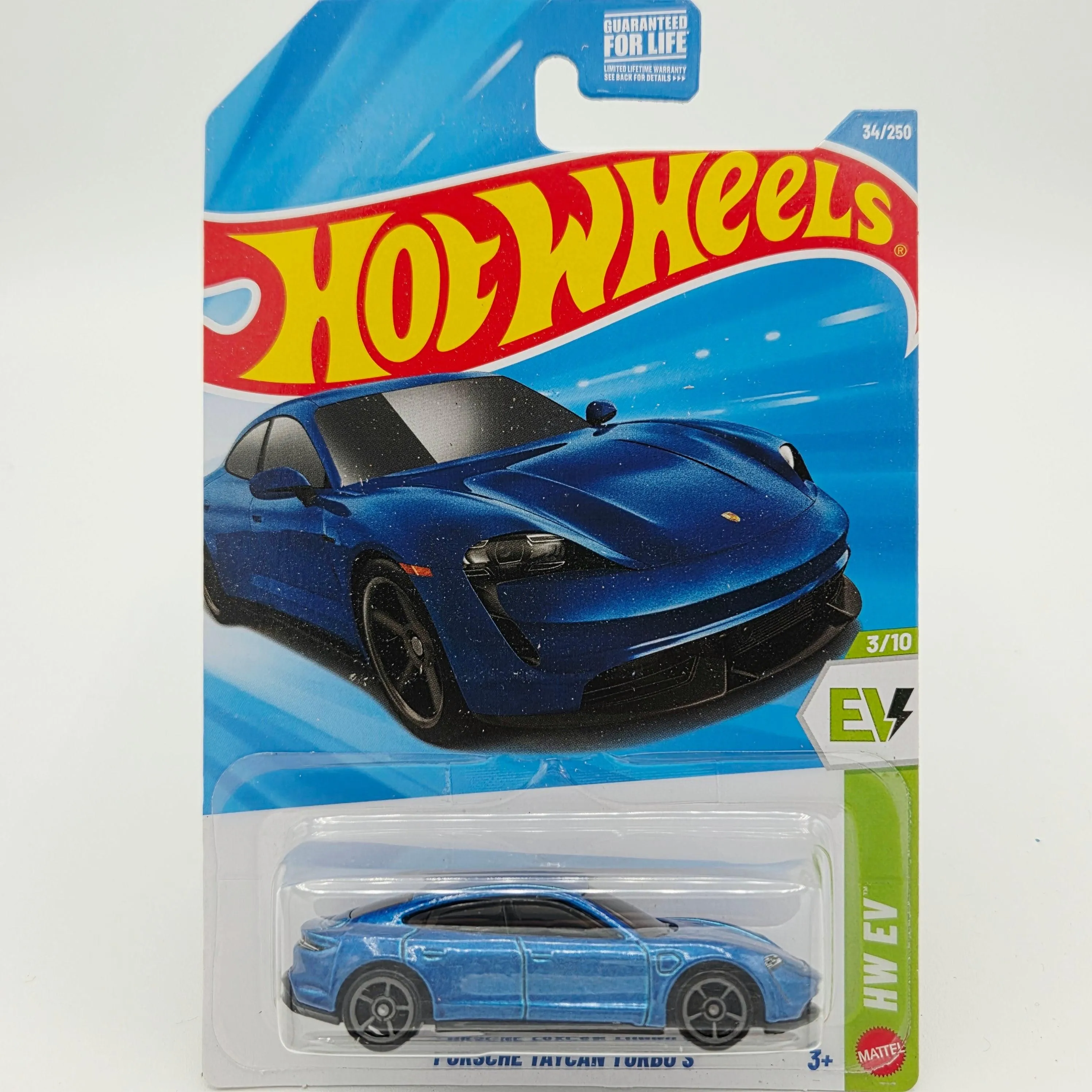 Hot Wheels Porsche Taycan Turbo S (2026 HW Basic Case J - EV)