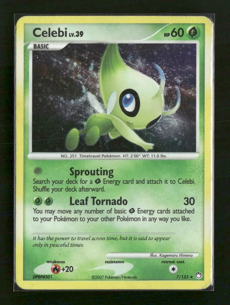Mysterious Treasures Celebi #7/123