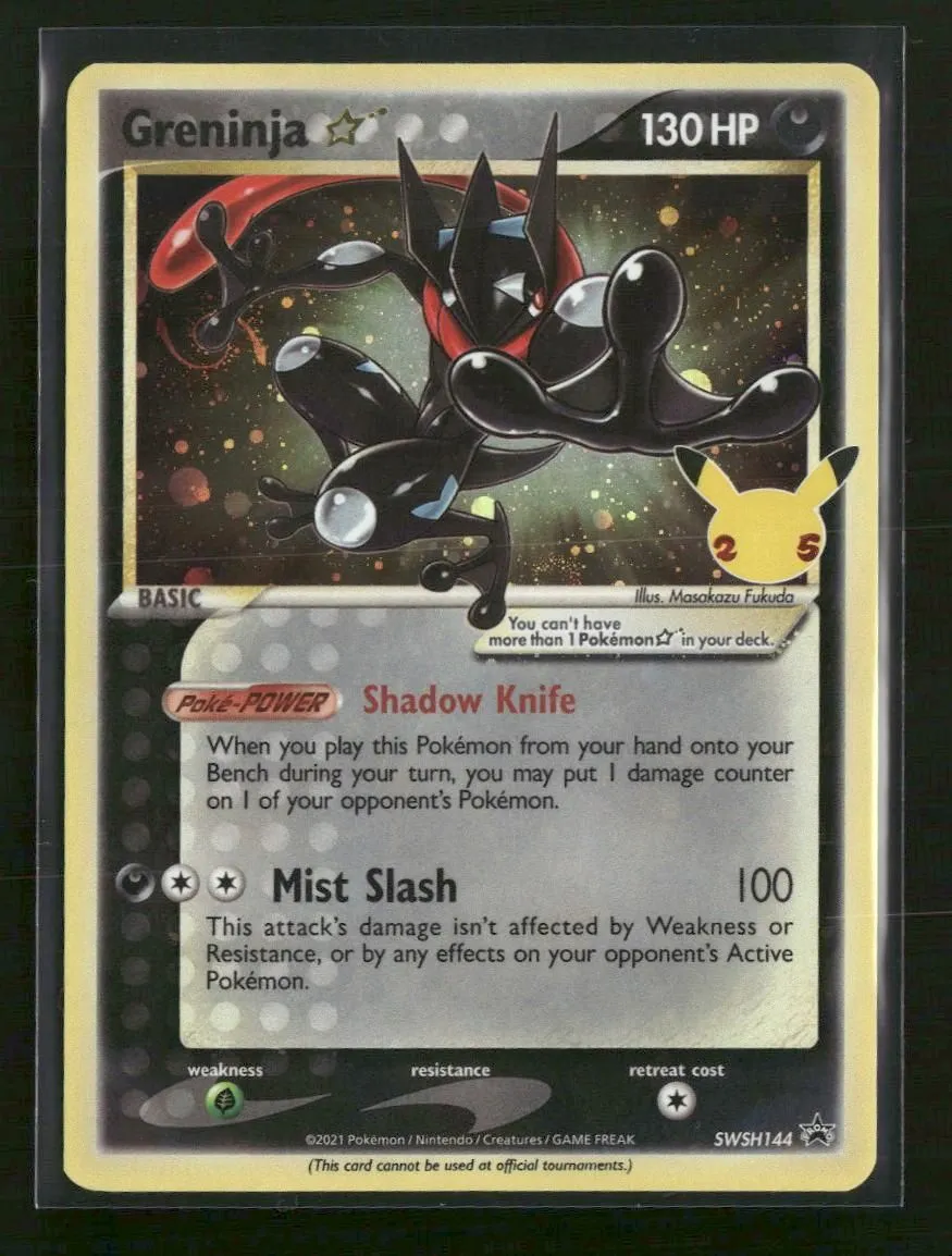 SWSH: Sword & Shield Promo Cards Greninja Star #SWSH144