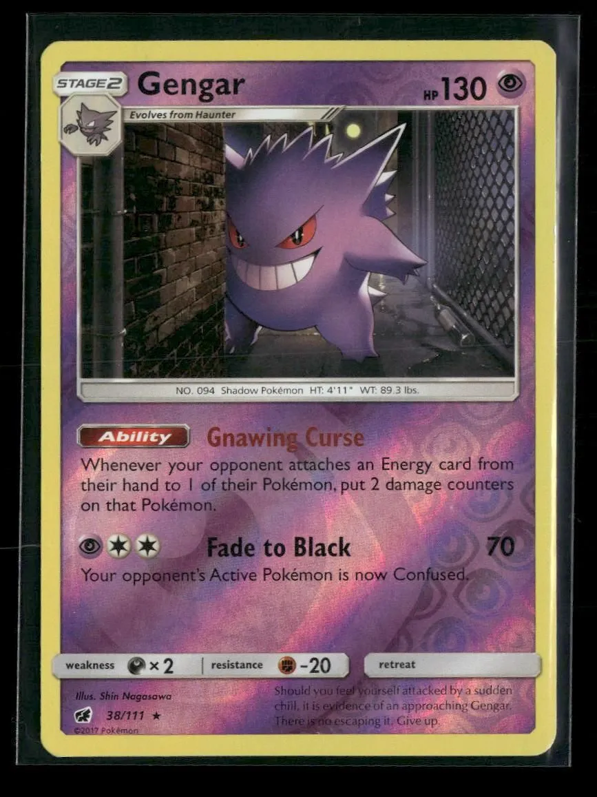 SM - Crimson Invasion Gengar #38/111