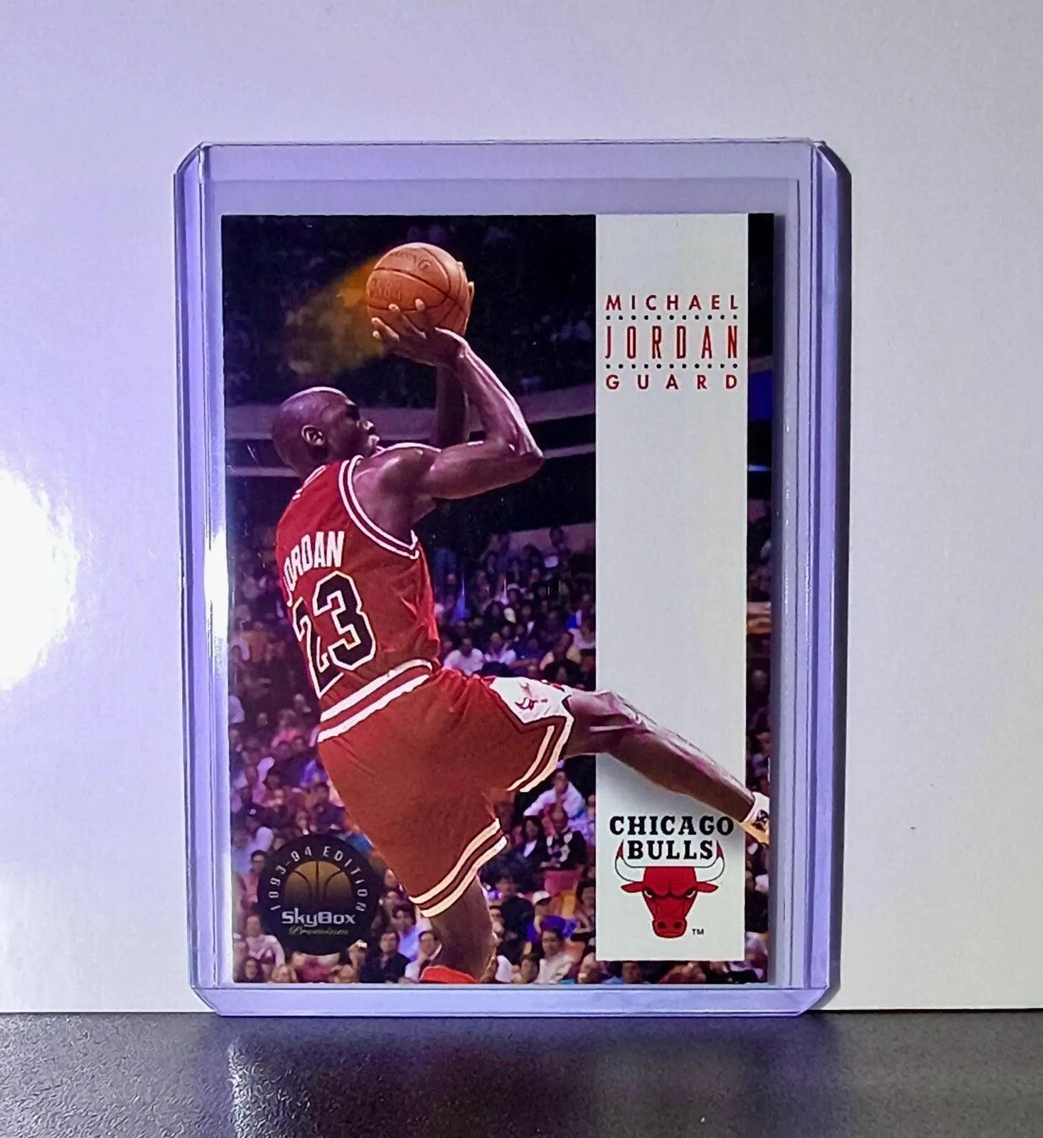 Michael Jordan 1993-94 Skybox Premium #45 Basketball Card Chicago Bulls