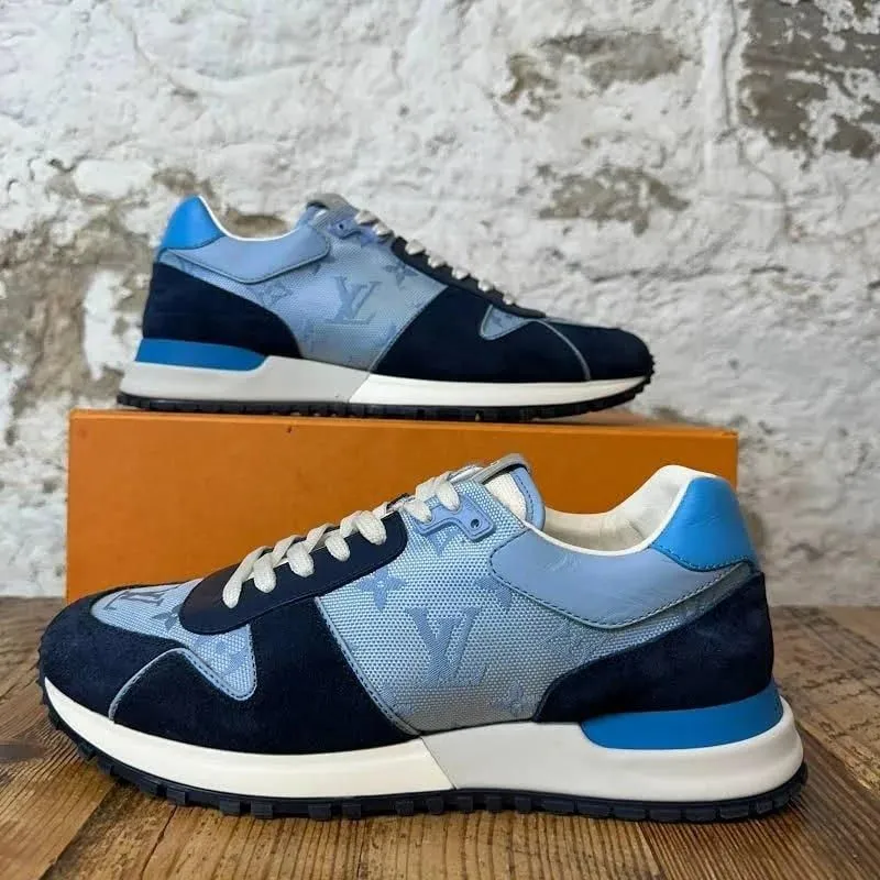Louis Vuitton Blue Monogram Navy Runaway Sneaker