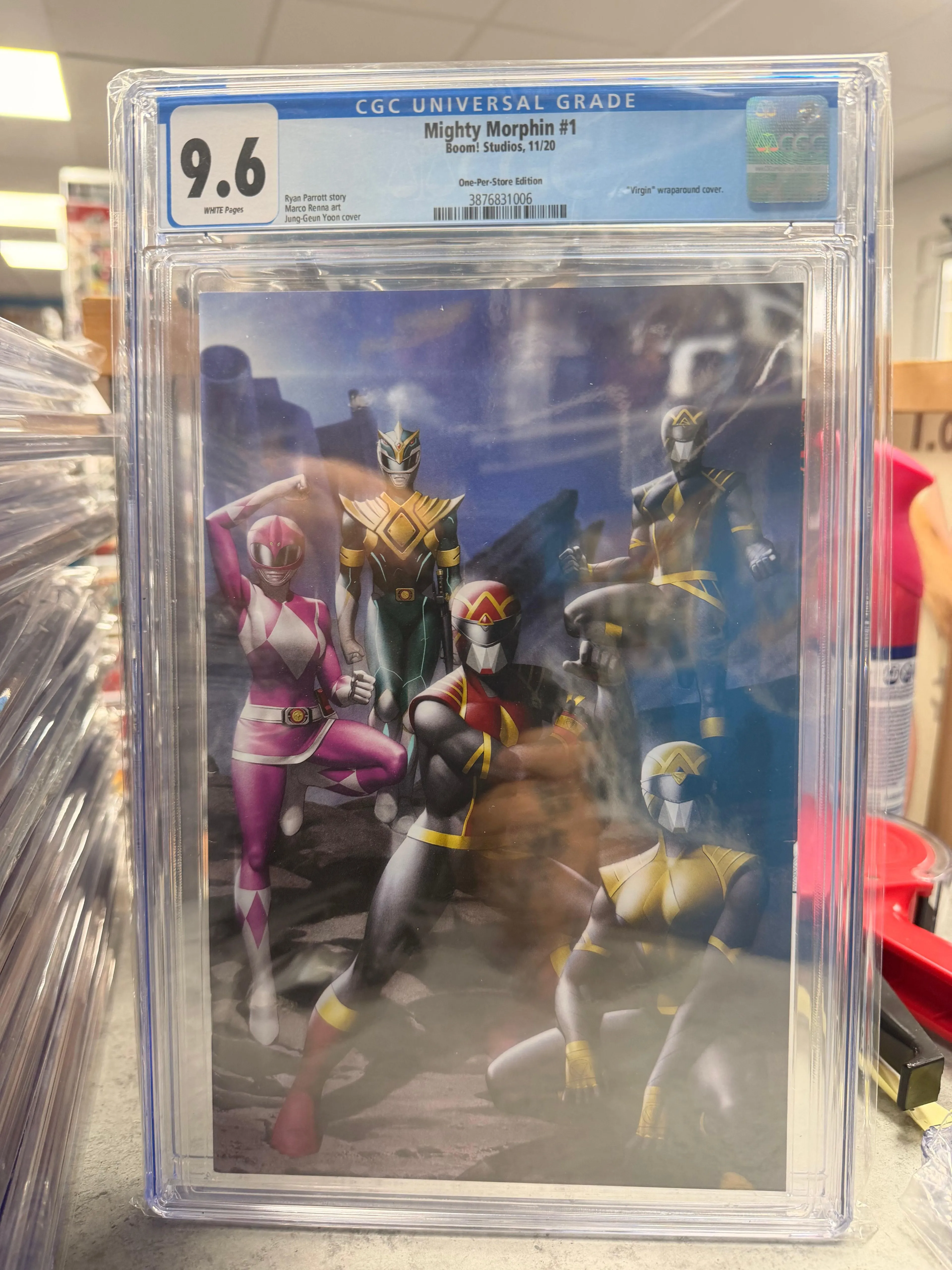 CGC 9.6 Mighty Morphin #1 11/20