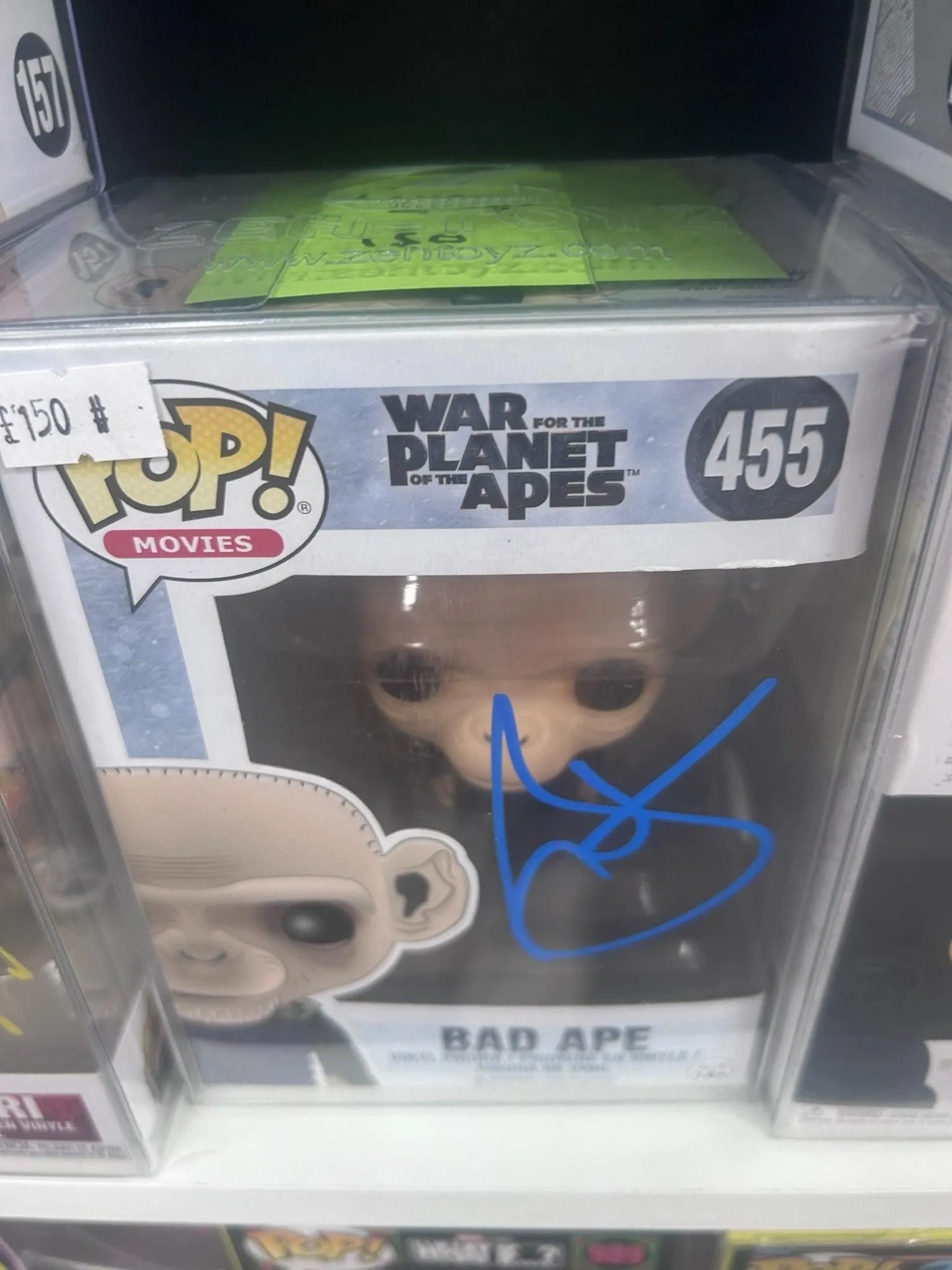 SIGNED BAD APE FUNKO #455