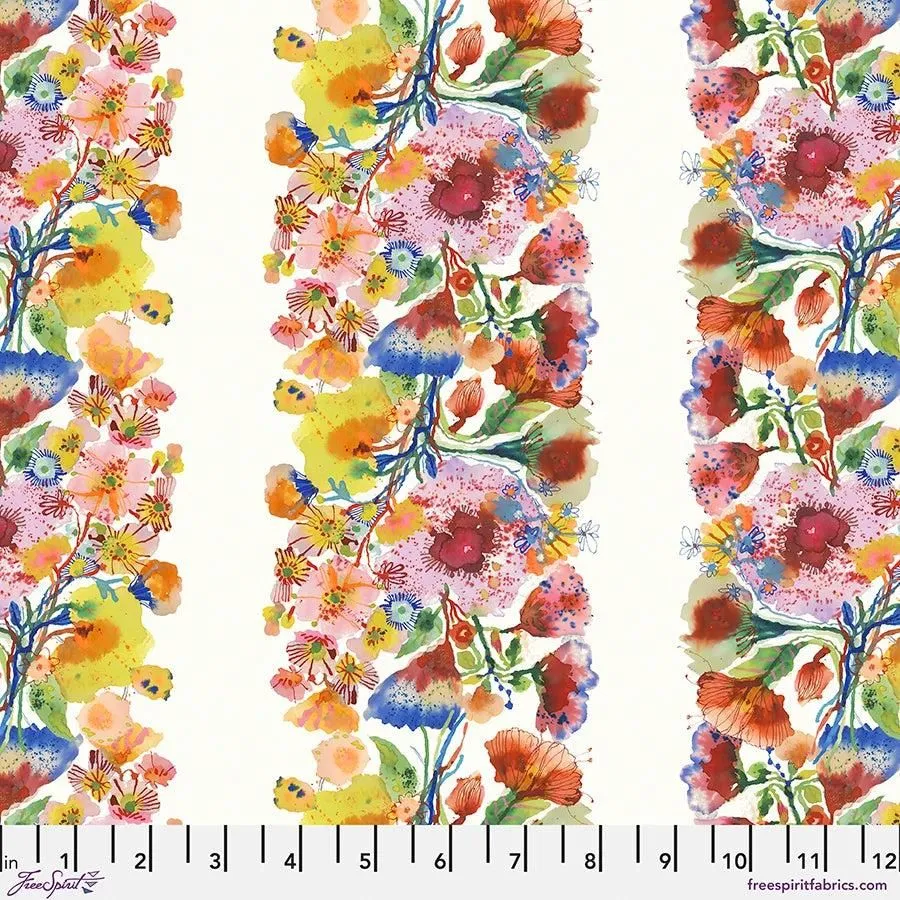 Anemones, Pompadours in Pink by Carolyn Gavin for FreeSpirit