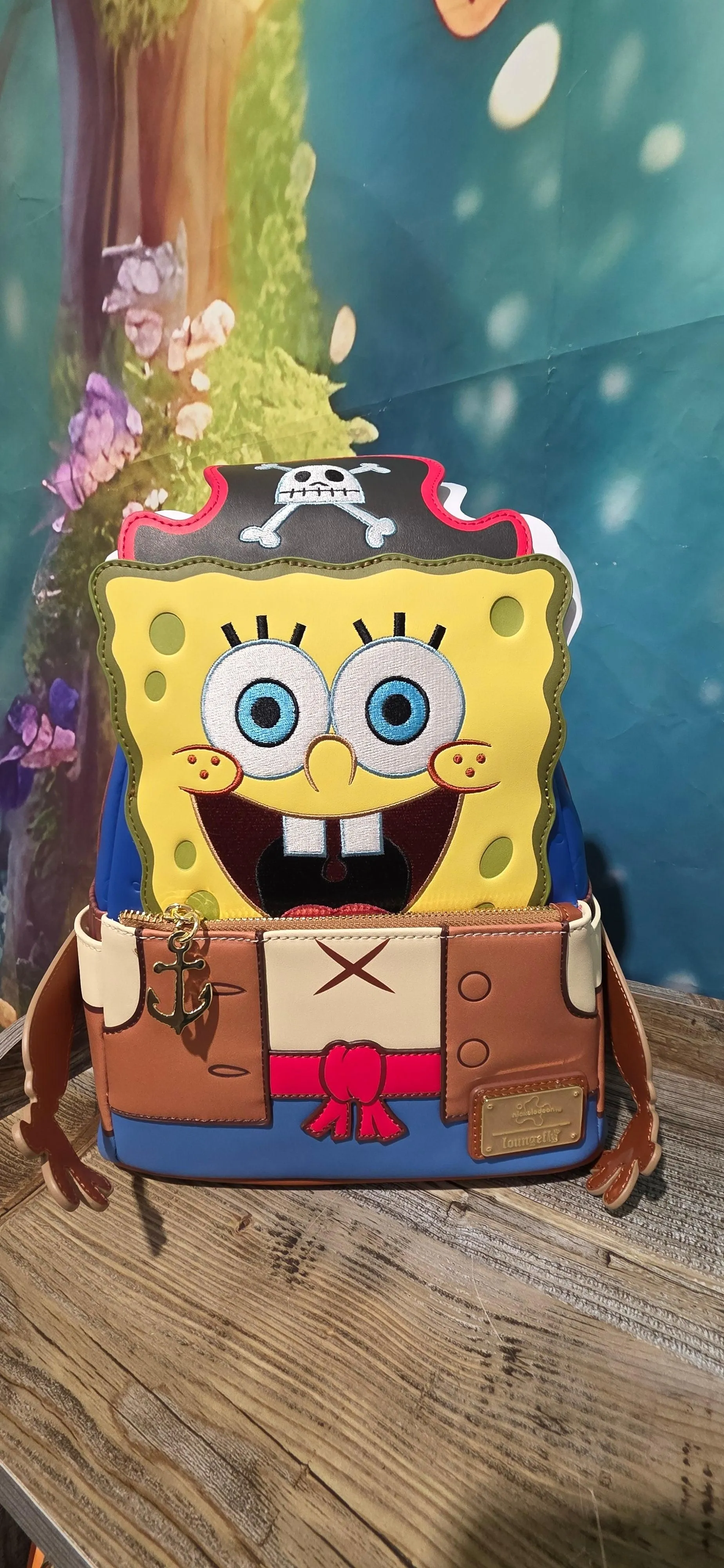 BP: Loungefly Nickelodeon Spongebob Pirate Mini Backpack