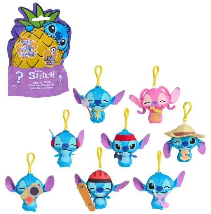 Disney Stitch Key Chain - 1 Mystery Blind Bag