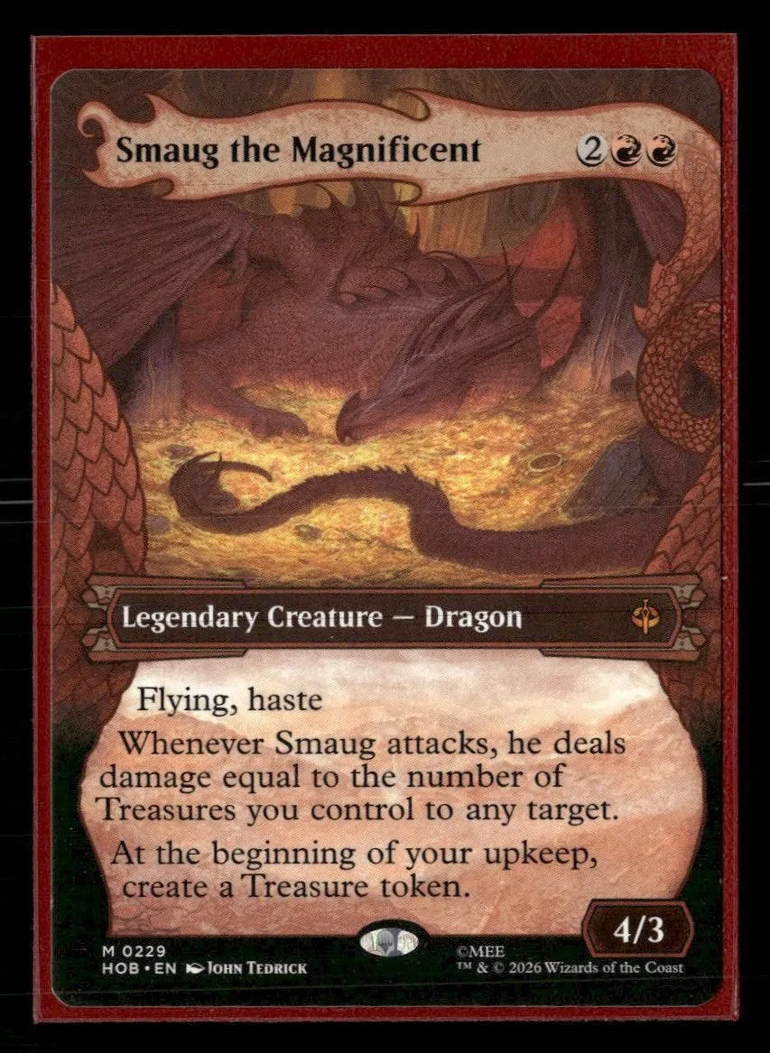 The Hobbit Smaug the Magnificent (Showcase) #229