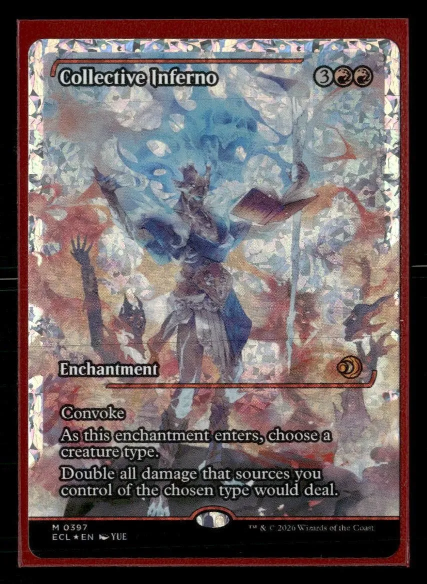 Lorwyn Eclipsed Collective Inferno (Showcase) (Fracture Foil) #397