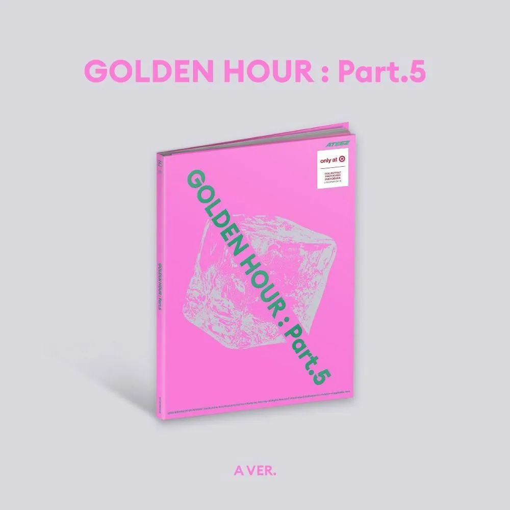 Used and fully functioning - ATEEZ - GOLDEN HOUR : Part.5 (A VER.) ( CD)