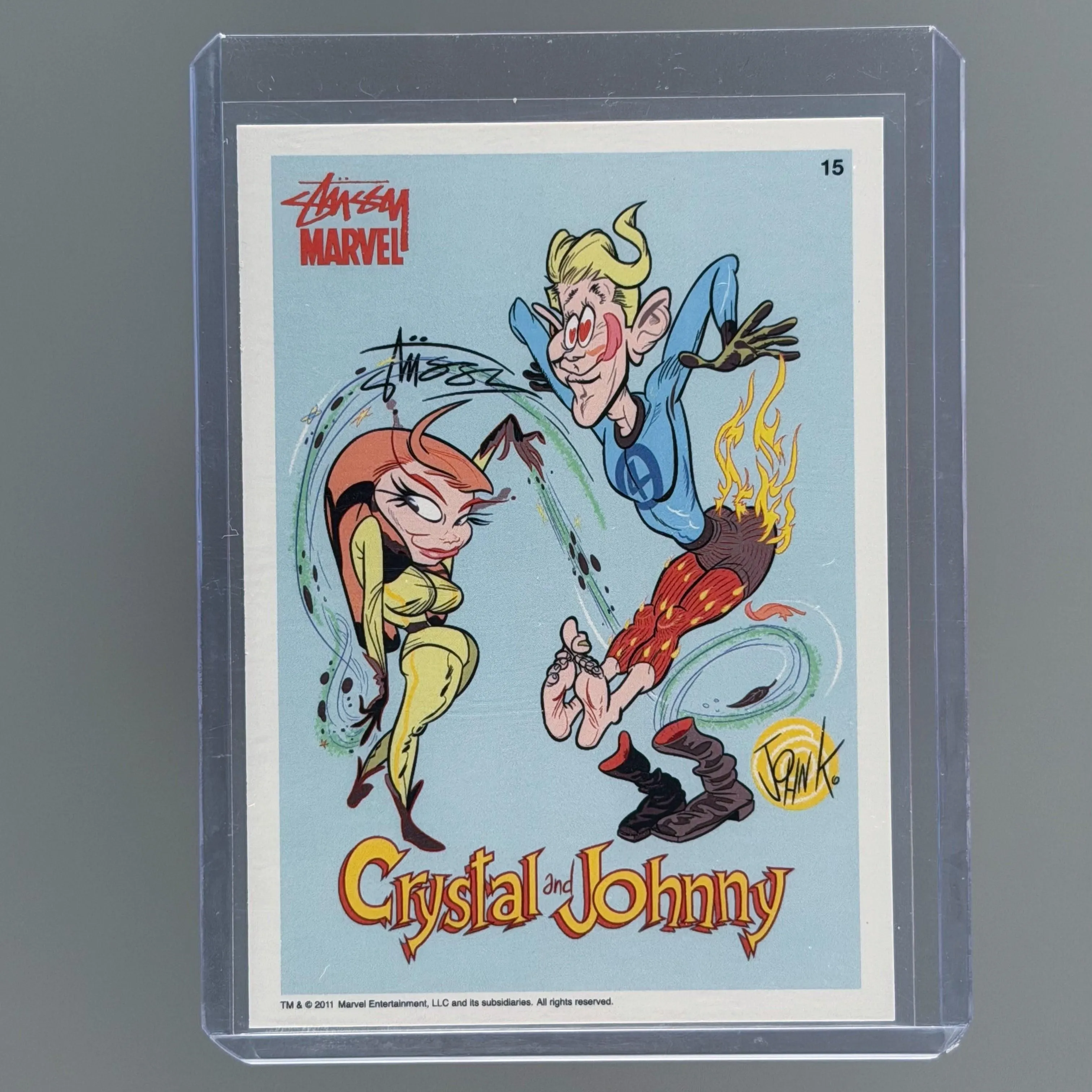 Stussy Marvel Crystal and Johnny