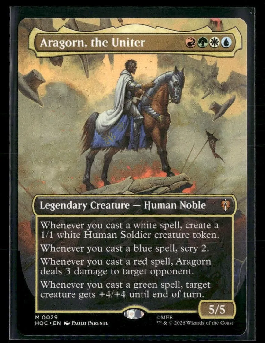 The Hobbit: Eternal-Legal Aragorn, the Uniter (Borderless) #29