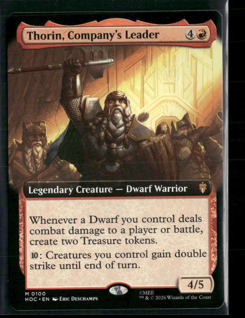 The Hobbit: Eternal-Legal Thorin, Company's Leader (Extended Art) #100