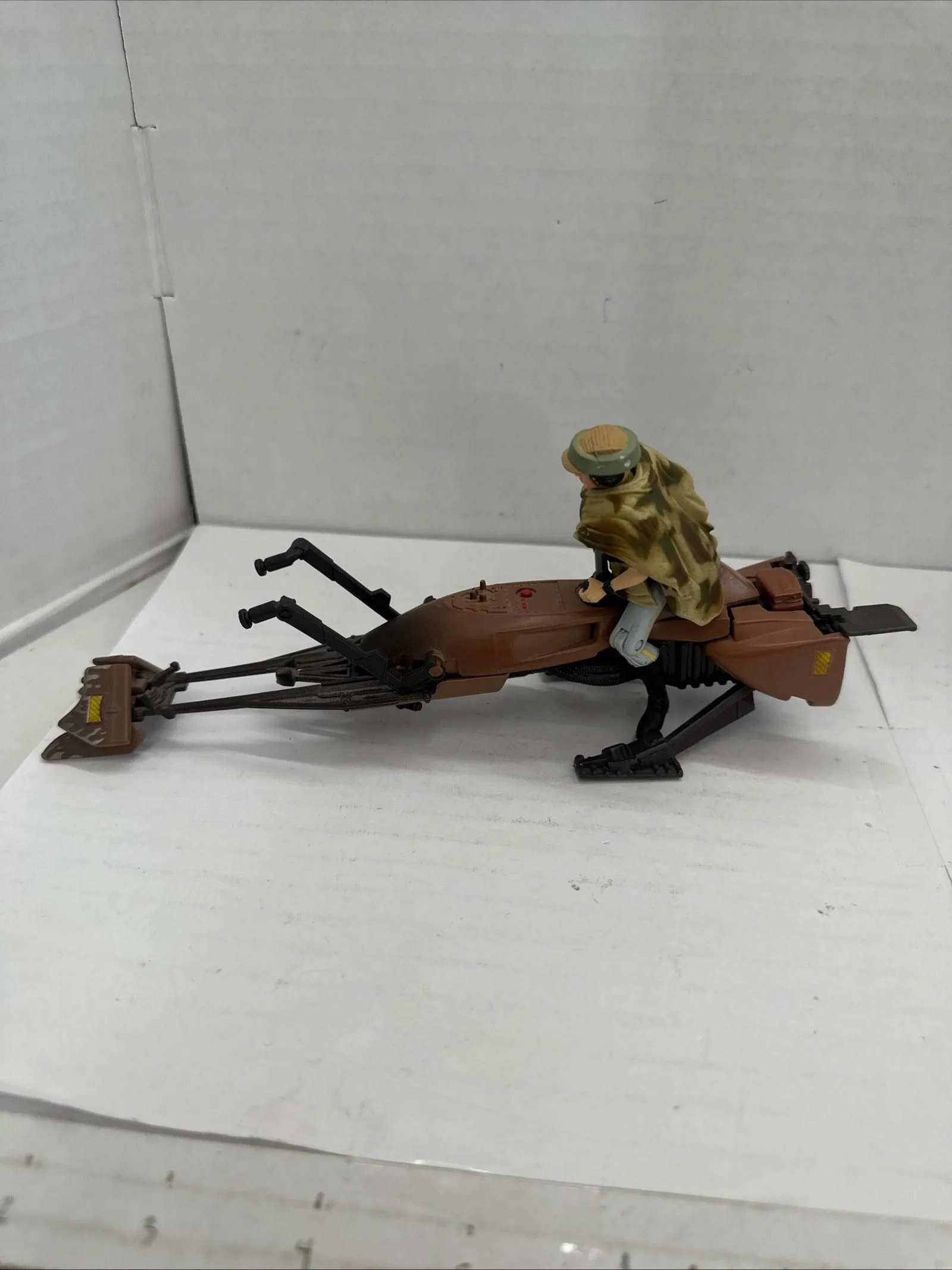 Star Wars Tonka 1995 Speeder Bike Loose, With Figure