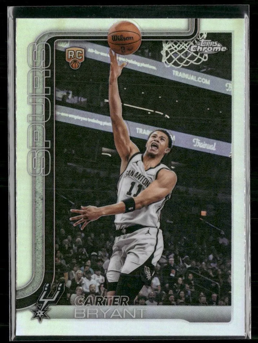 2025-26 Topps Chrome Update Refractor Carter Bryant RC #164