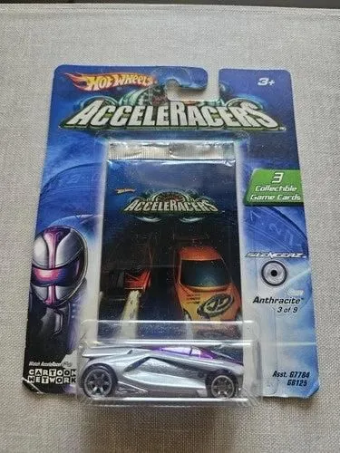 Hot Wheels AcceleRacers Anthracite Diecast Model Car