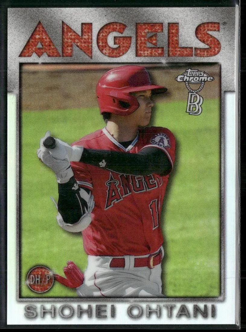 2021 Topps Chrome Ben Baller Edition 1986 Topps Baseball Shohei Ohtani #86TB-9