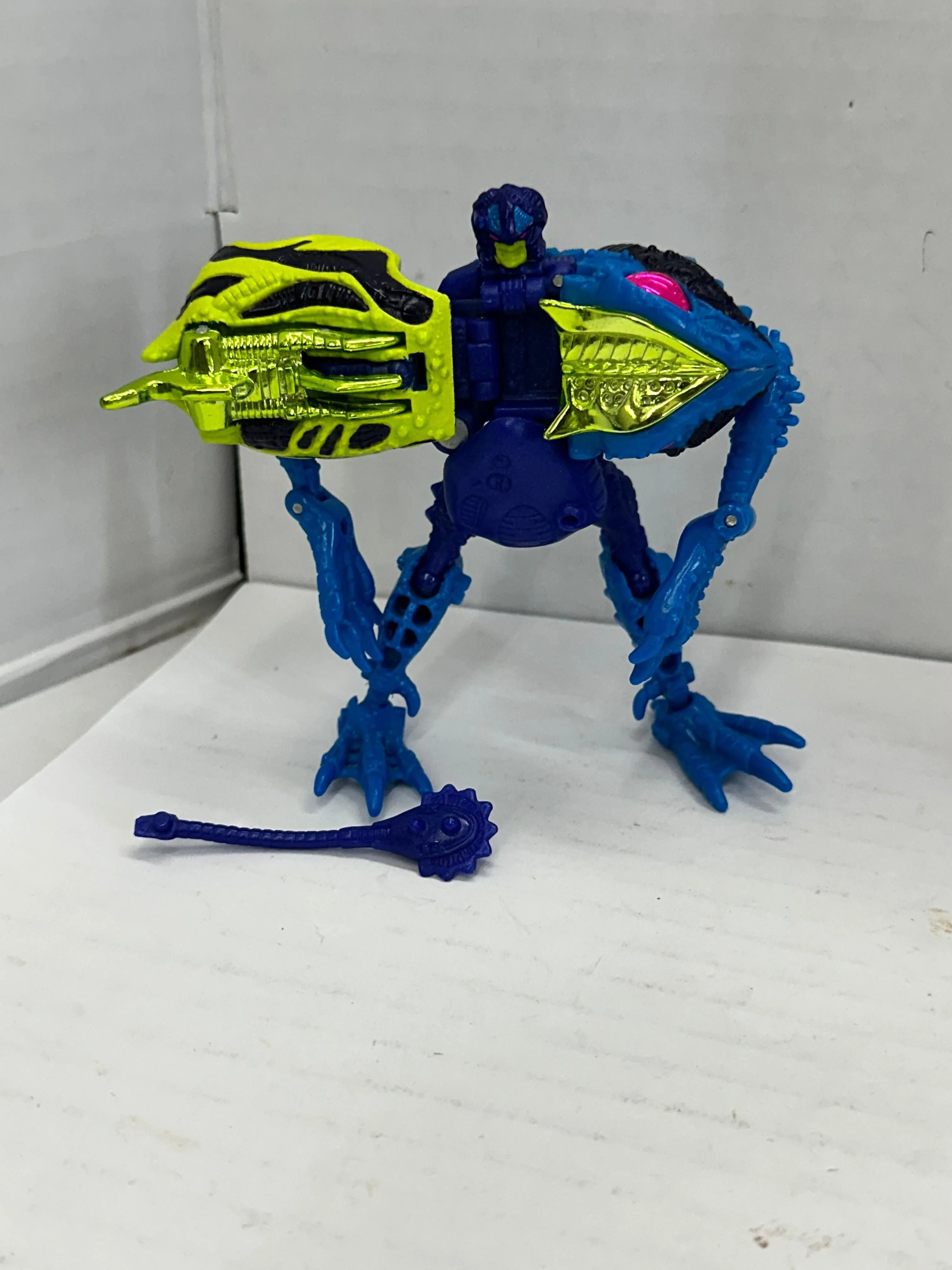 Transformers 1999 Beast Wars Transmetals Spittor Basic Class Figure - Complete