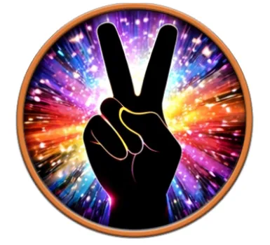 In Stock! Cosmic Peace Colorized 1 oz Silver Rounds