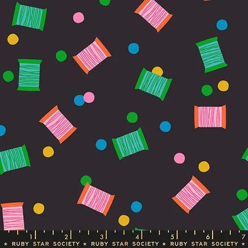 1-800-Notion - Spools in Soft Black - Ruby Star Society