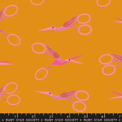 1-800-Notion - Stork Scissors in Honey - Ruby Star Society
