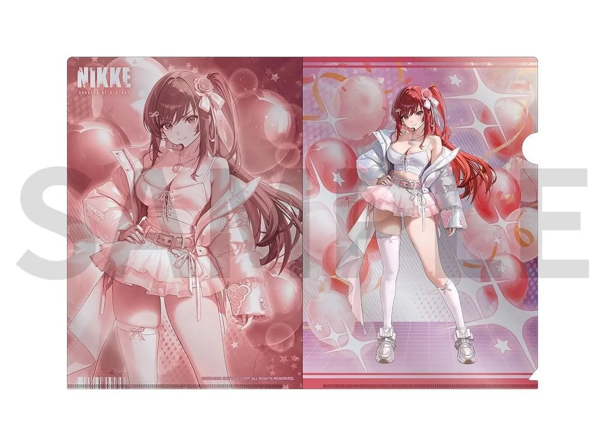 Nikke 3.5th Anni. "Rapi: Red Hood - Shinelight" Metallic File Algernon Store Exclusive A4 Size