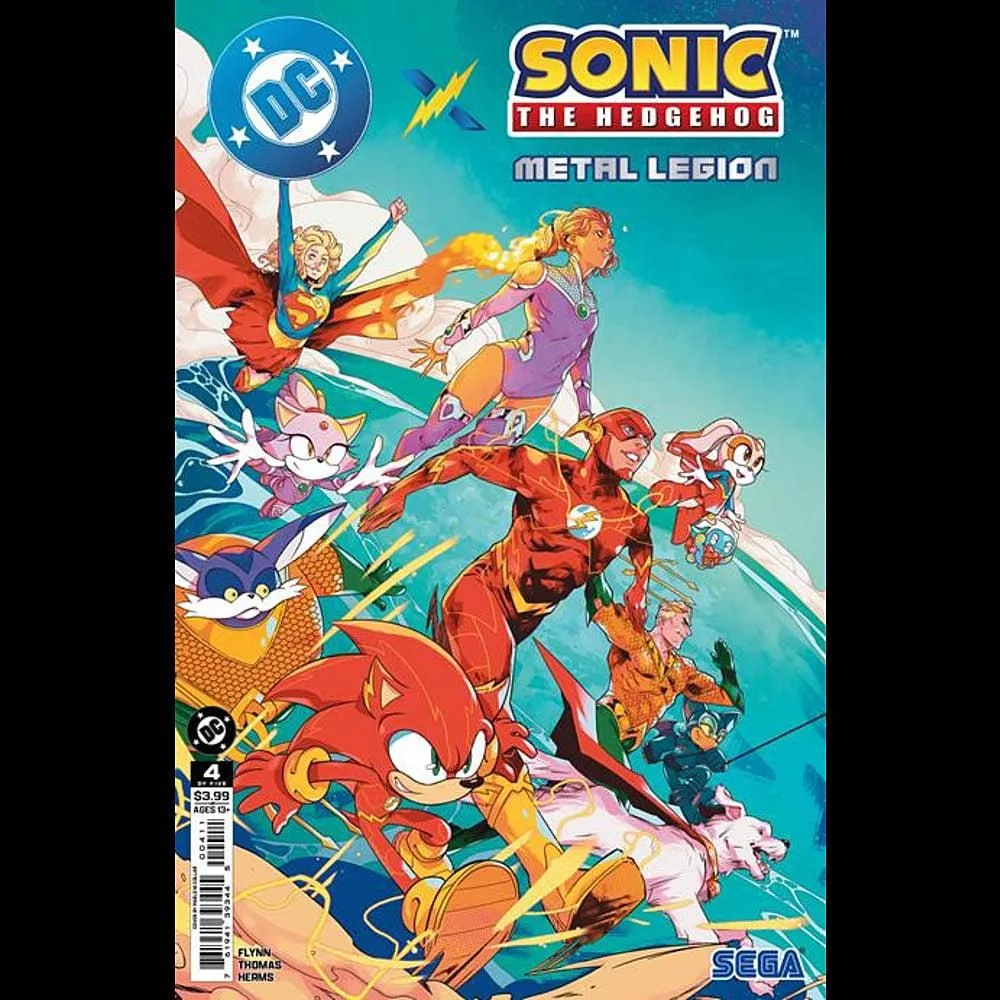 DC X SONIC THE HEDGEHOG METAL LEGION #4 (OF 5) CVR A PABLO M COLLAR