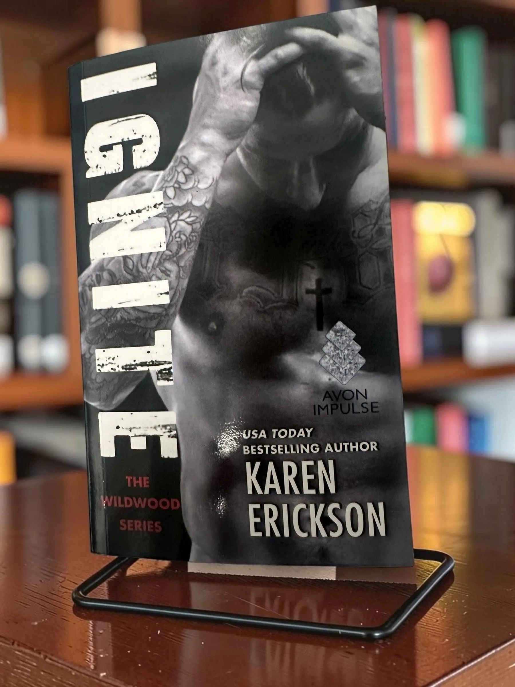 Ignite by Karen Erickson | Spicy Firefighter, Second-Chance & Best Friend’s Brother Romance | Mass-Market Paperback