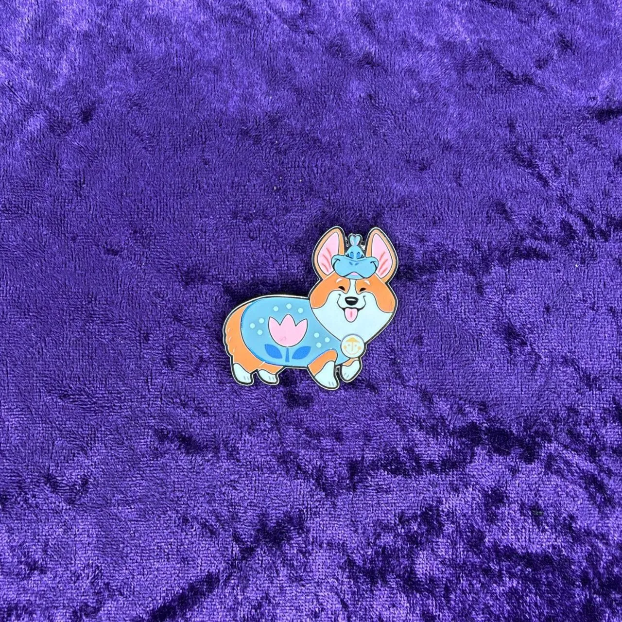 “it’s a small world” Dog Pin | Cats & Dogs Halloween