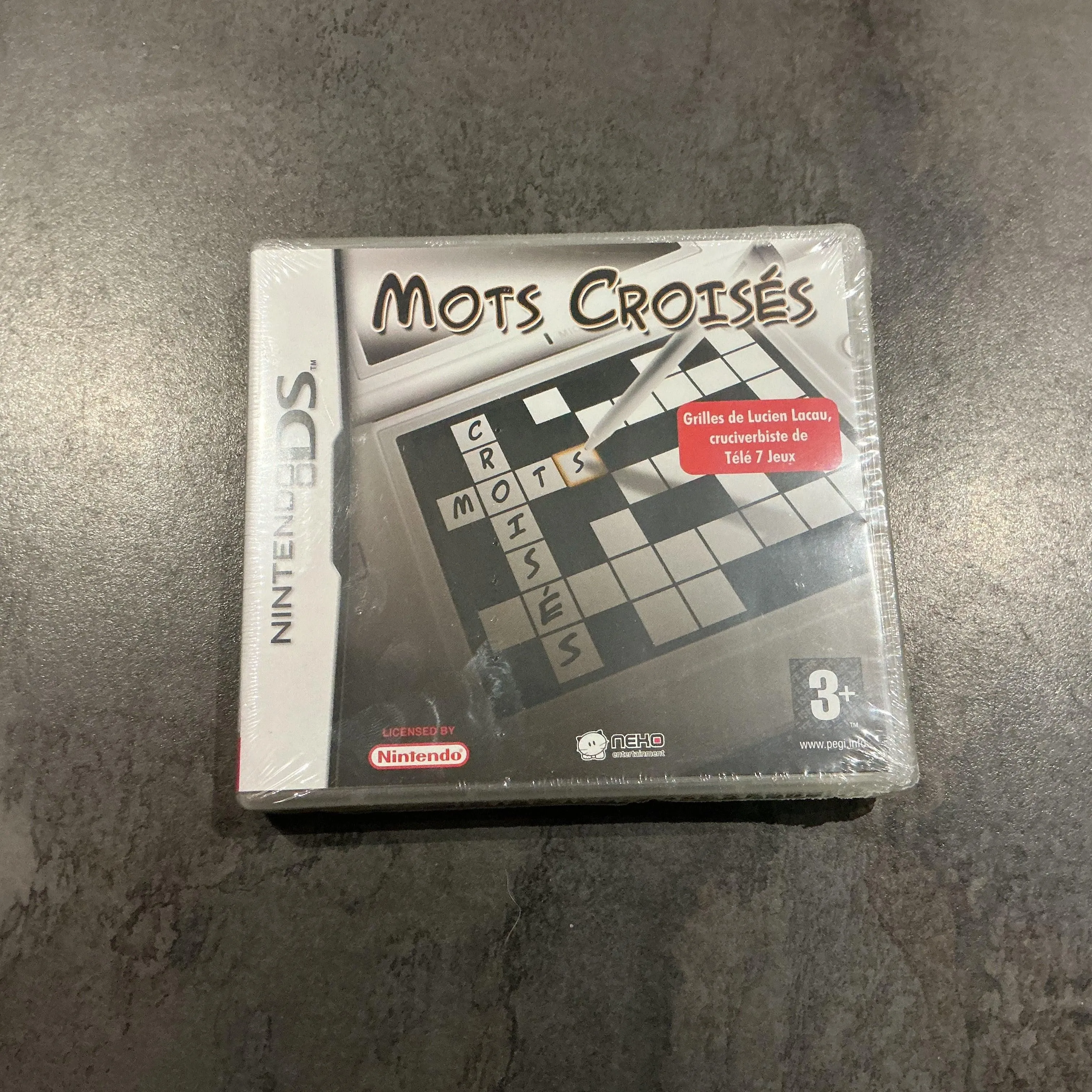 Mots Croisés Nintendo DS sous blister neuf