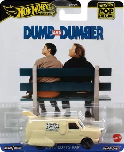 Hot Wheels Pop Culture Dumb and Dumber Mutt Cutts Van Diecast Model Car