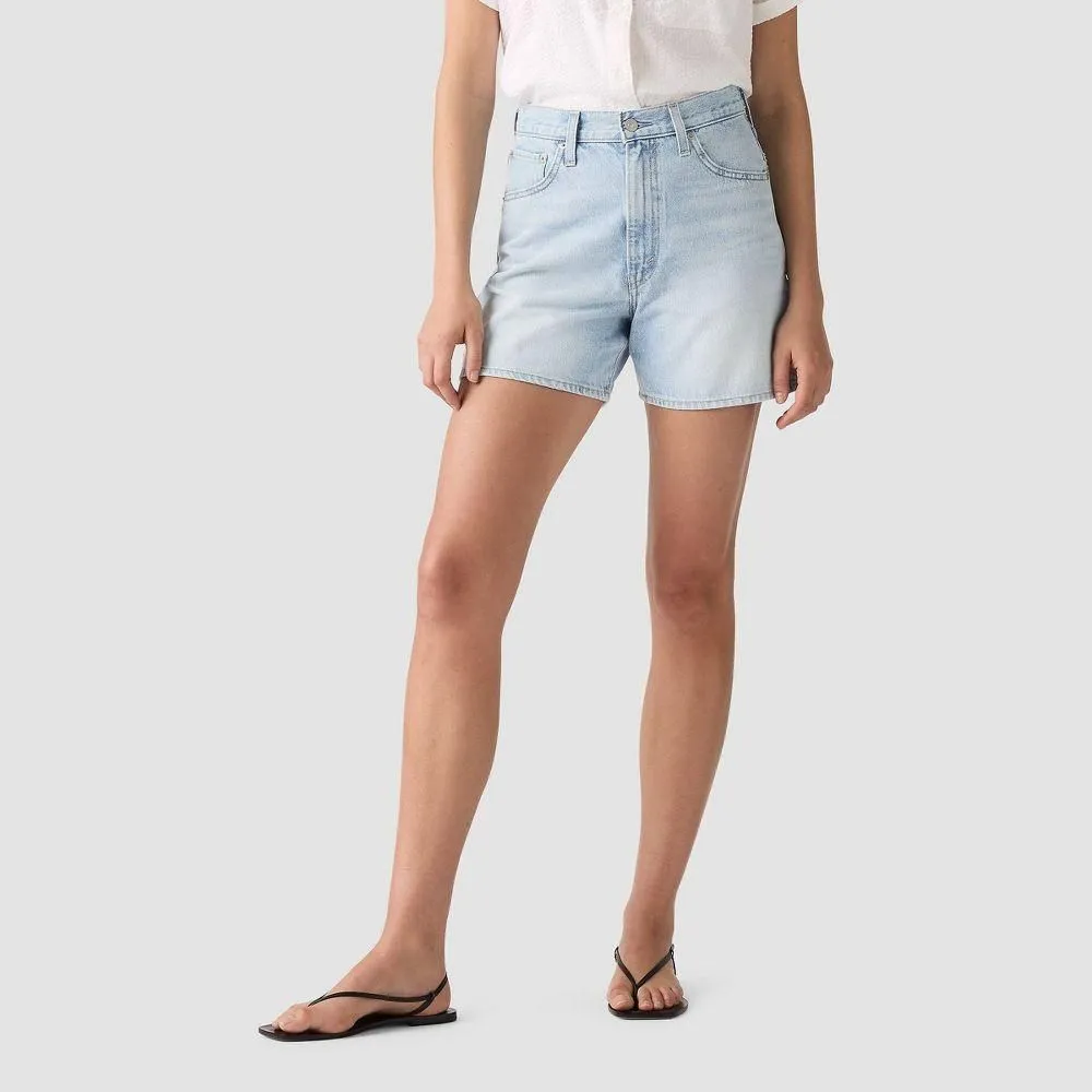 New without Tags - Levi's Women's Cinch Mid-Thigh Shorts - Abraided Art 28