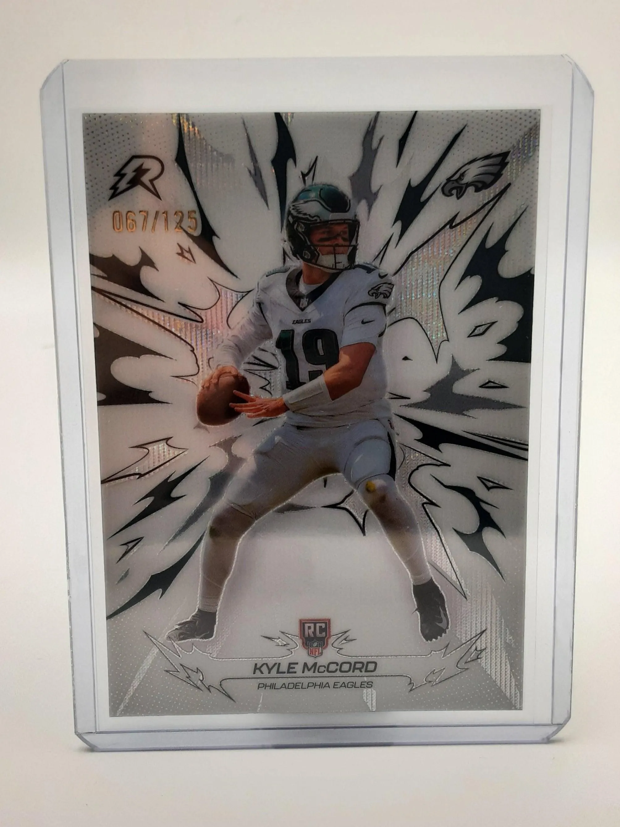 Kyle McCord 2025 Topps Resurgence Football Card 067/125