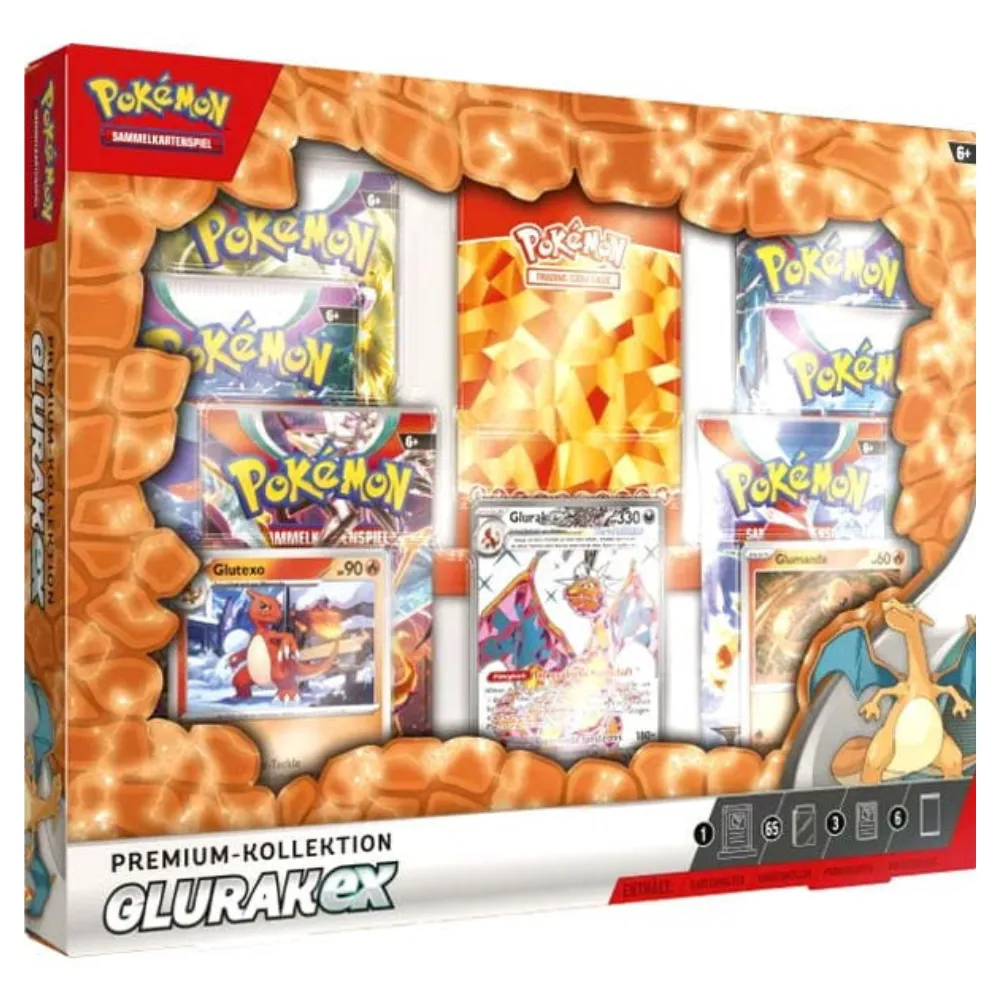 Pokemon Glurak ex Premium Kollektion