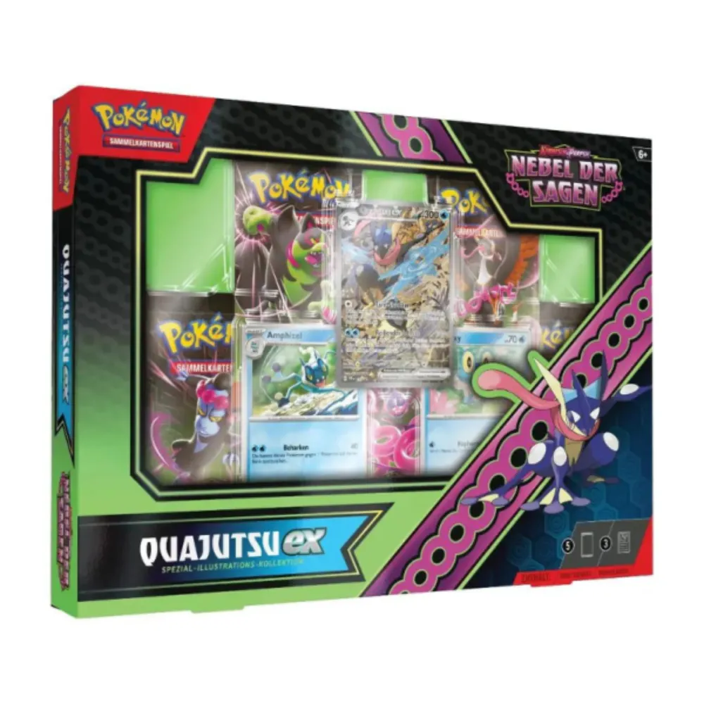 Pokemon Nebel der Sagen Quajutsu ex Kollektion